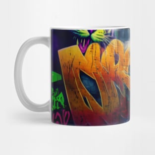 Graffiti Colourful on Wall Mug